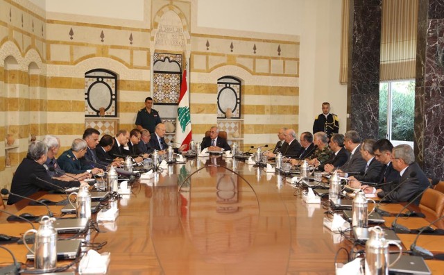 اجتماع المجلس الاعلى للدفاع